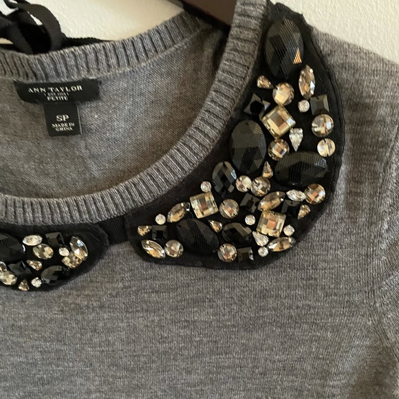Ann Taylor Bow Sweater | PS - Picture 2 of 7